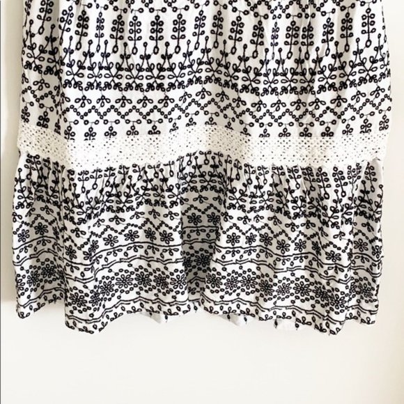 Anthropologie | NWT Cammie Embroidered Peplum Top - Picture 8 of 16